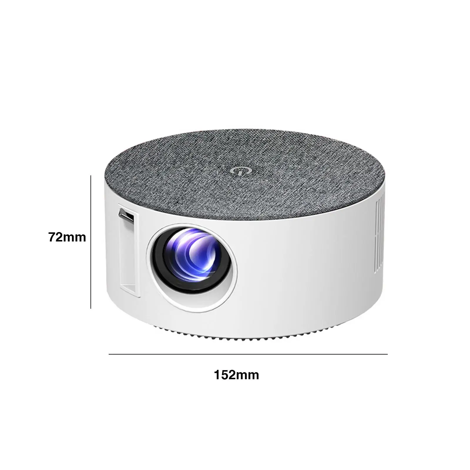 Portable Projector HD with Remote Control for Home Theater Mini Projector T50 Home Projector LED Pico Micro Video Projector US
