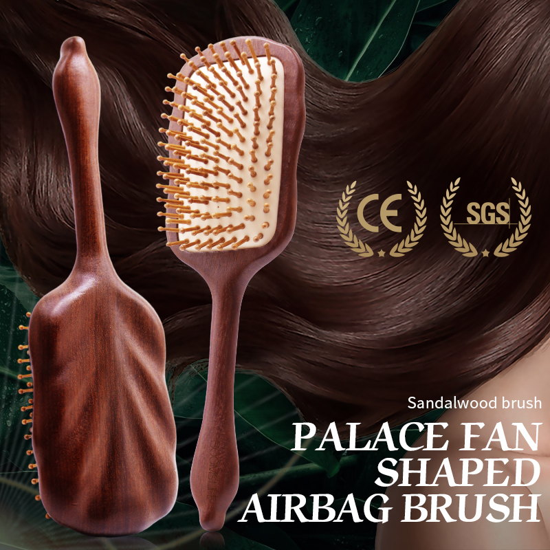 Best of Detangling Hair Brush Women Custom Name Sandalwood HairBrush Wide Tooth Paddle Hairbrush Wood Comb For Hair Massage Scalp Brush Reviews & Tips