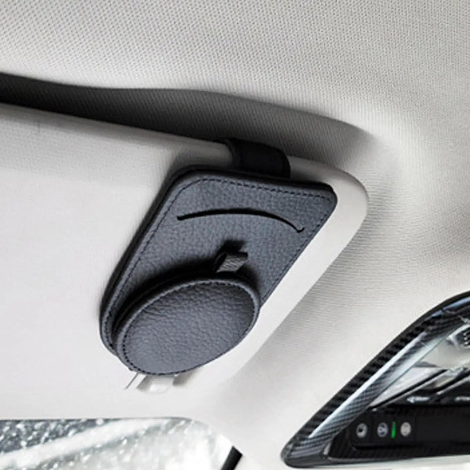 Vehicle Holder Clip Glasses Card Storage for Car Sun Visor Accessories