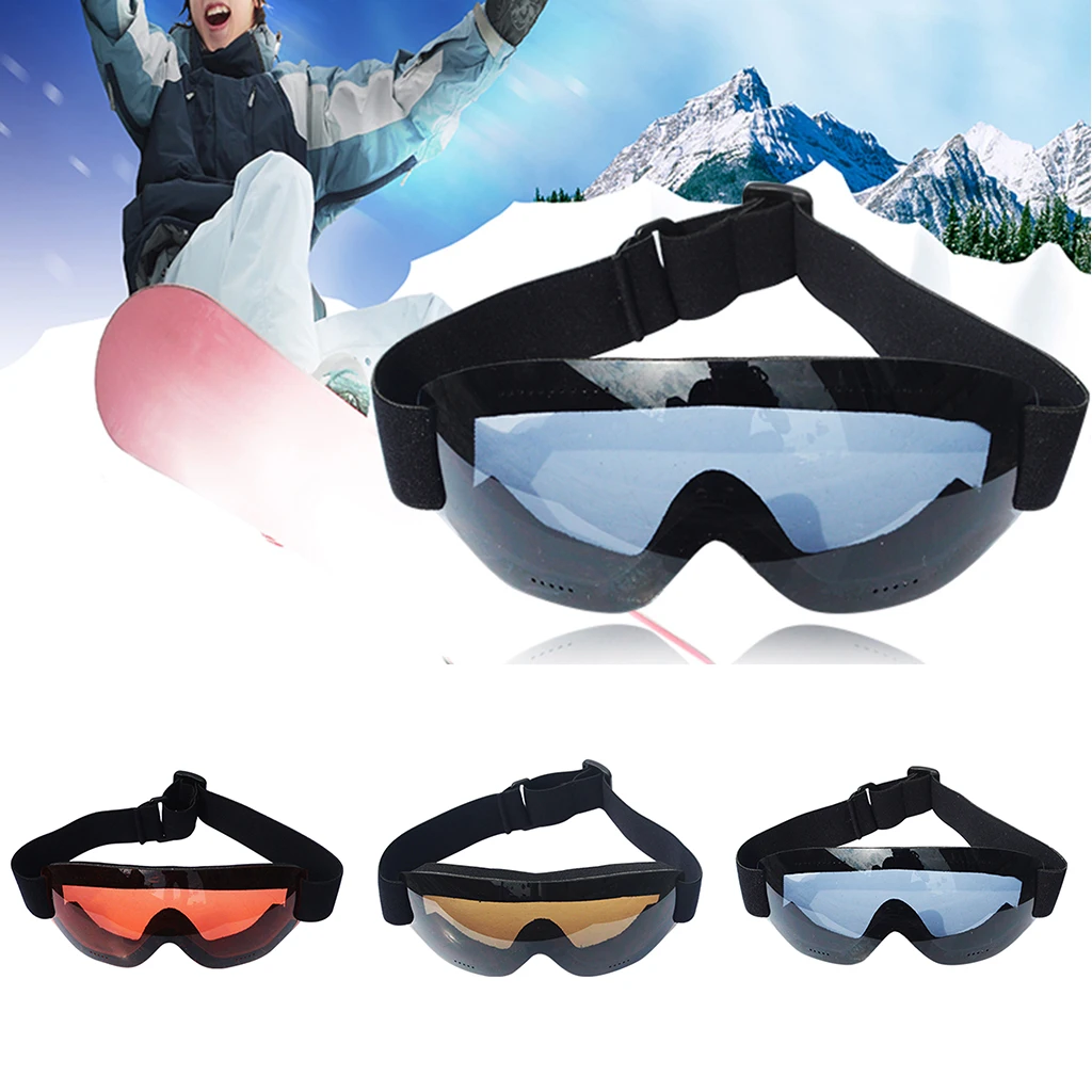 Anti fog Dust Wind Ski Snow Goggles Ski Sunglasses Glasses