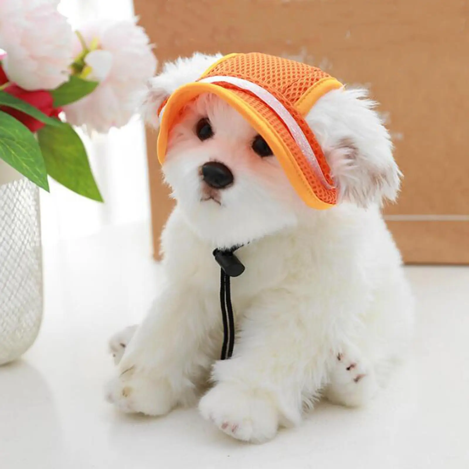 Dog with Ear Holes Headgear Cats Visor Hat for Outdoor Sports Summer
