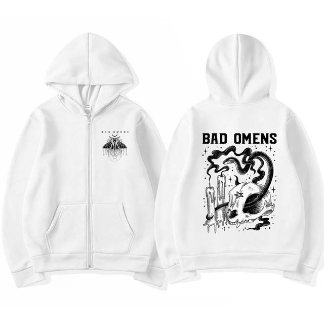 2 Sided Bad Omens A Tour Of The Concrete Jungle Tour unisex Hoodie shops All Sizes