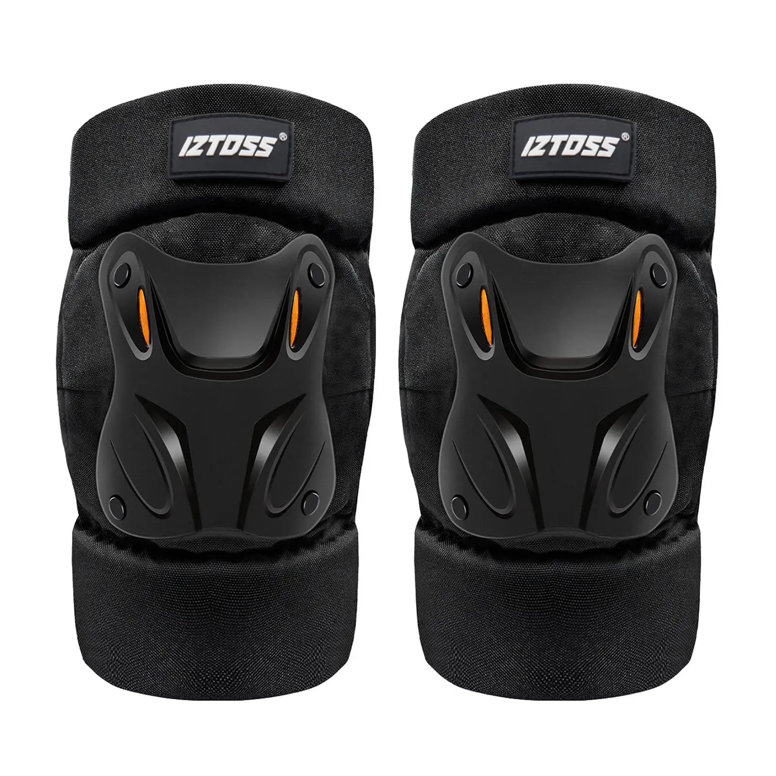 2x Motocross Knee Guard Protector Elbow Pads Breathable Motorcycle Knee Pad for Mountain Biking Balance Bike Scooter Riding