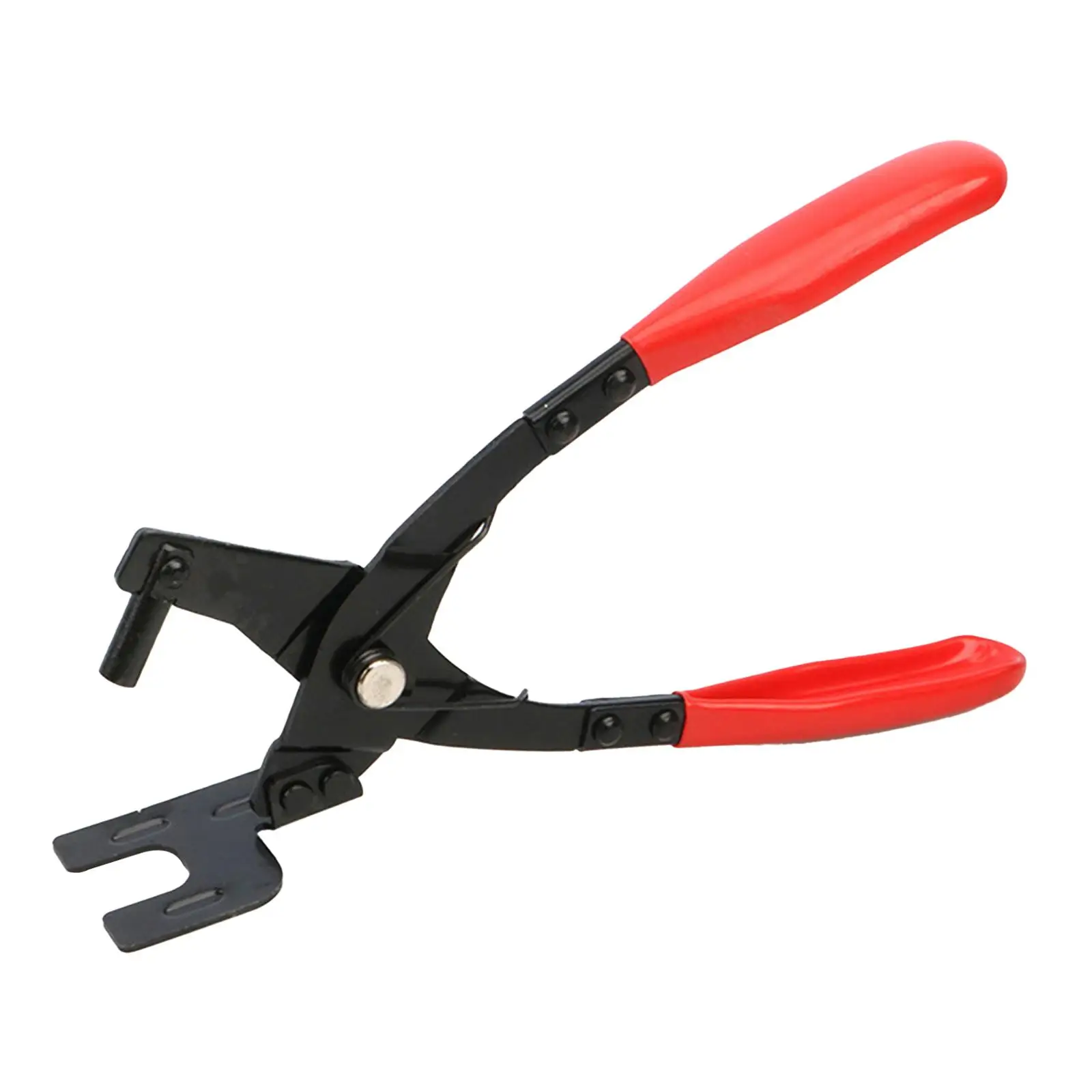 Exhaust Hanger Removal Pliers Hand Operated Tools Anti Slip Muffler Hanger Removal Tool for Access in Hard to Reach Places Red