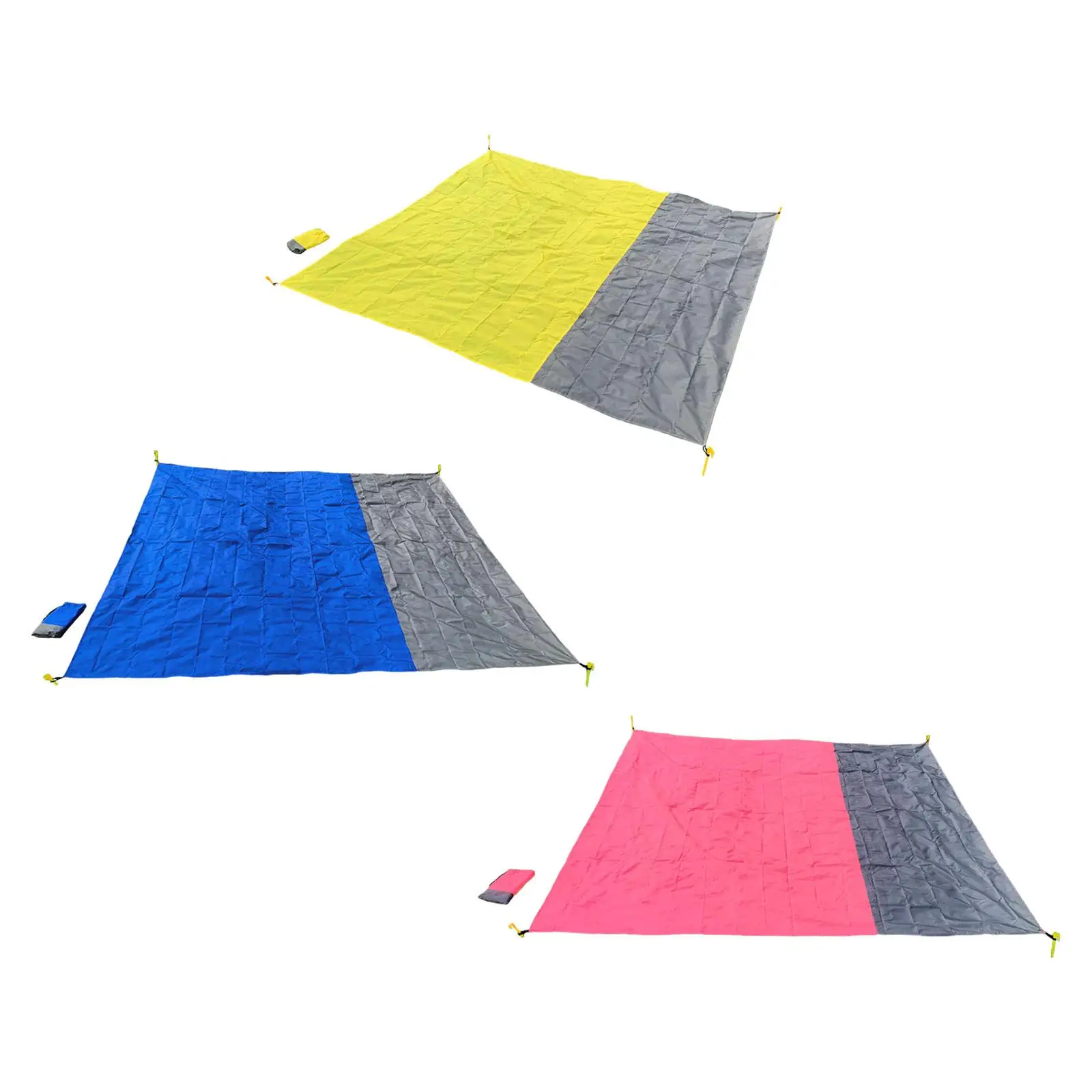 Picnic Blanket Folding Outdoor Mat with Storage Bag Durable Beach Mat for Sporting Events Music Festival Camping Travel Hiking