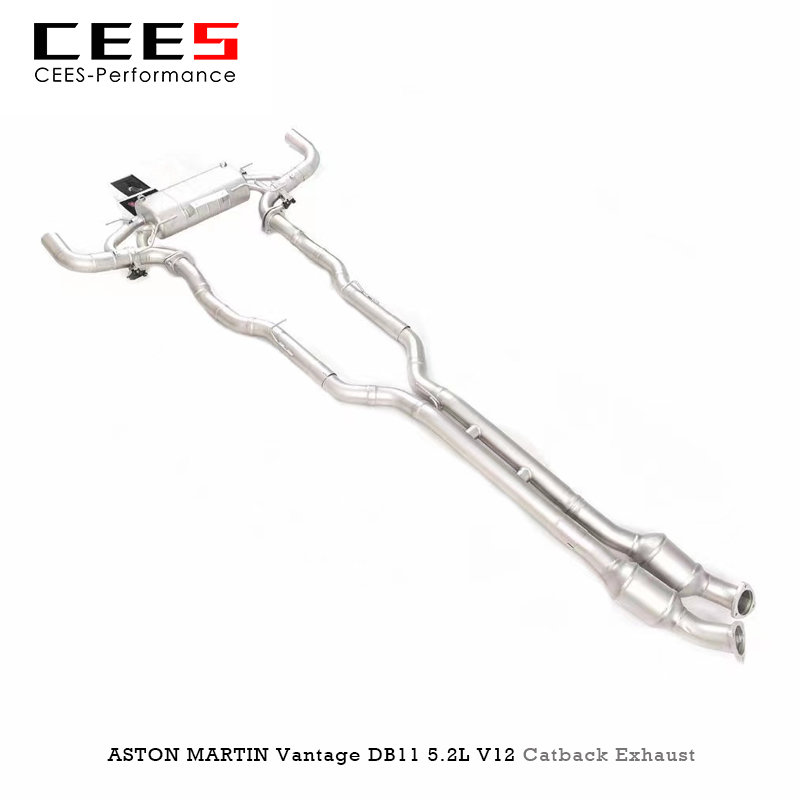 Aston Martin DB11 V12/V8 5.2L/4.0T 2017-2018 Stainless Steel Valve Exhaust