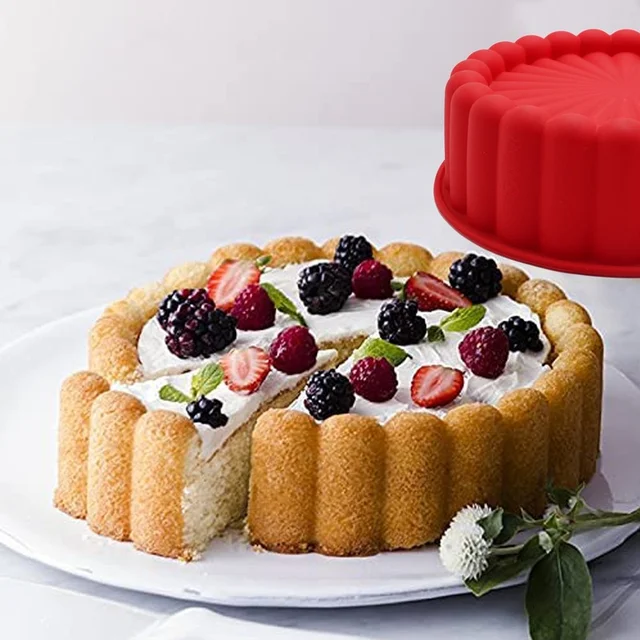 FAIS DU – moule à gâteau rond en Silicone, pour pain, Toast, plateau,  tarte, Flan, pain, fraise, pour gâteaux courts - AliExpress