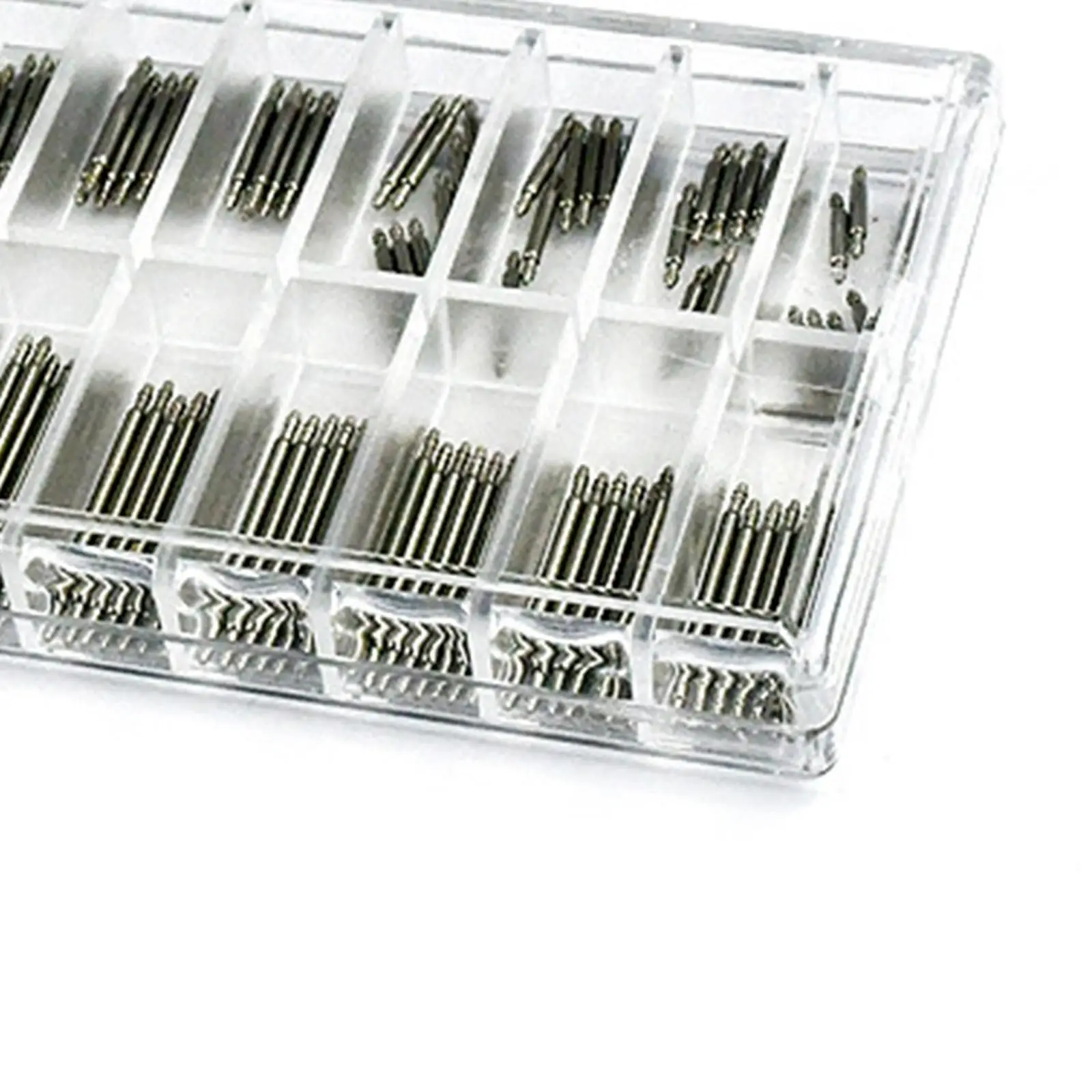 144x Stainless Steel Watch Band Spring Bars 8-25mm Repair 18 Different Sizes