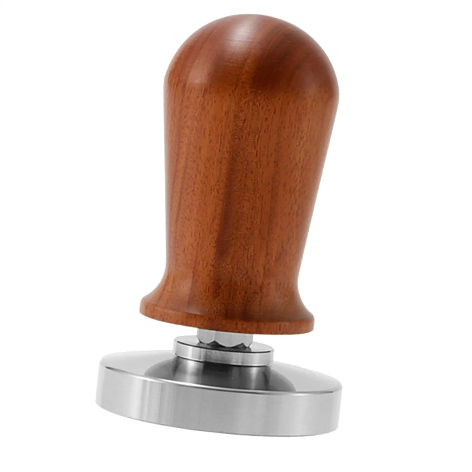 Calibrated Espresso Tamper Stainless Steel Base for Portafilter Coffee Machine Exquisite Appearance Coffee Ground Press Compact