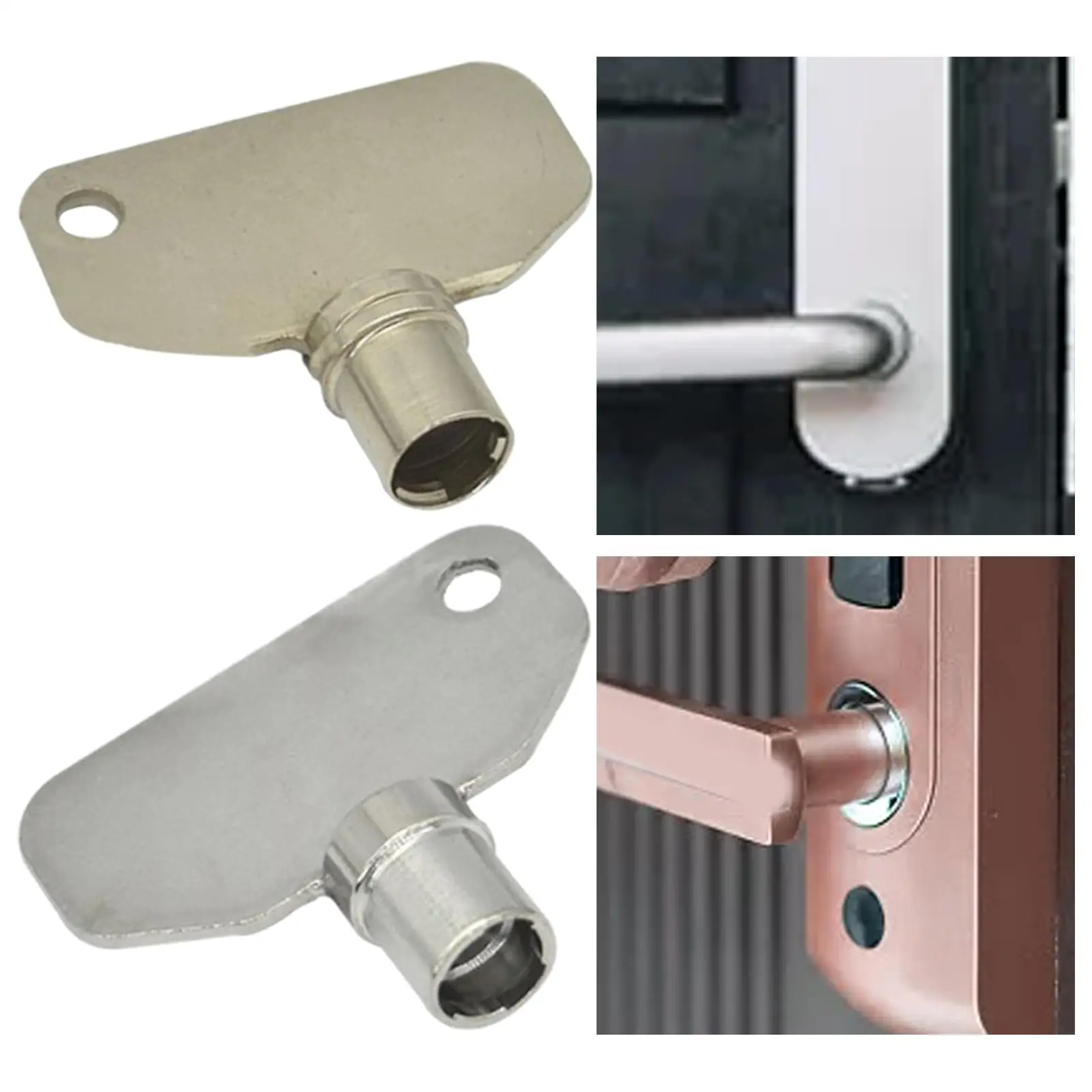 E3-5-1526-75 Barrel Key Tubular Key Hollow  for RV Motorhome Zinc  Finish Baggage Door Hardware Locking Devices