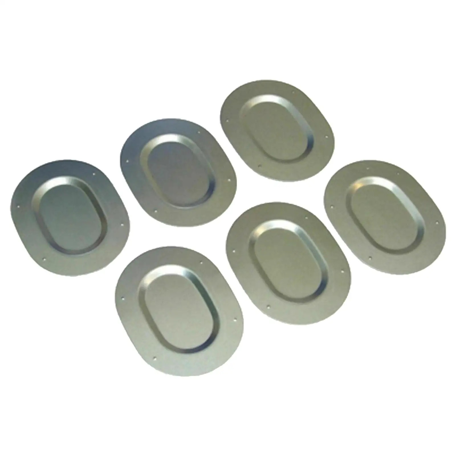 6Pcs Trunk Floor Pan Drain Plugs Set Floor and Trunk Pan Body Metal Automotive Replacement Parts Fit for  A-Body