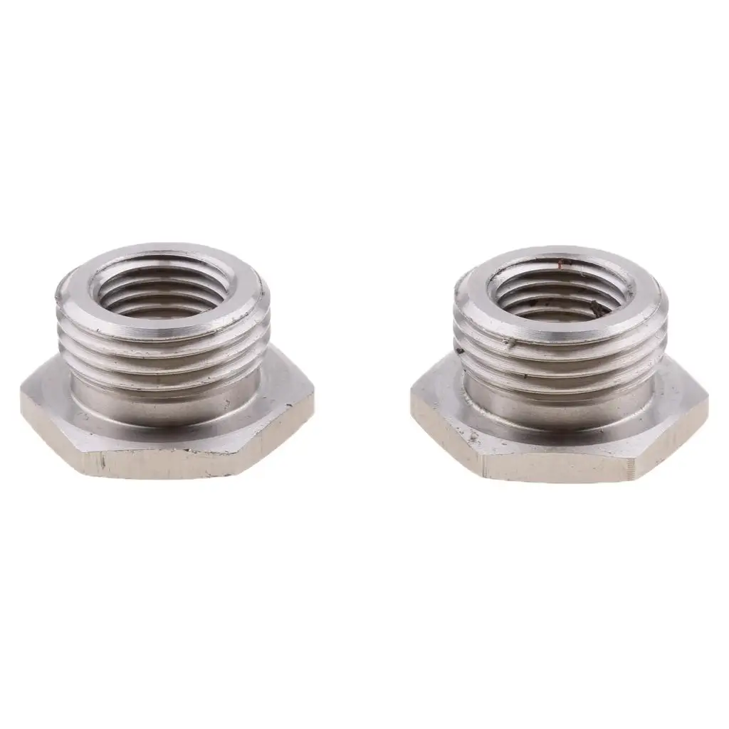 Adapters Reduce 02 O2 Sensor Ports Bungs 18MM-12MM Plug Stainless for