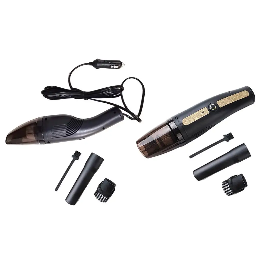 Portable Car Vacuum Cleaner Wet & with Long Nozzle for Car Seat
