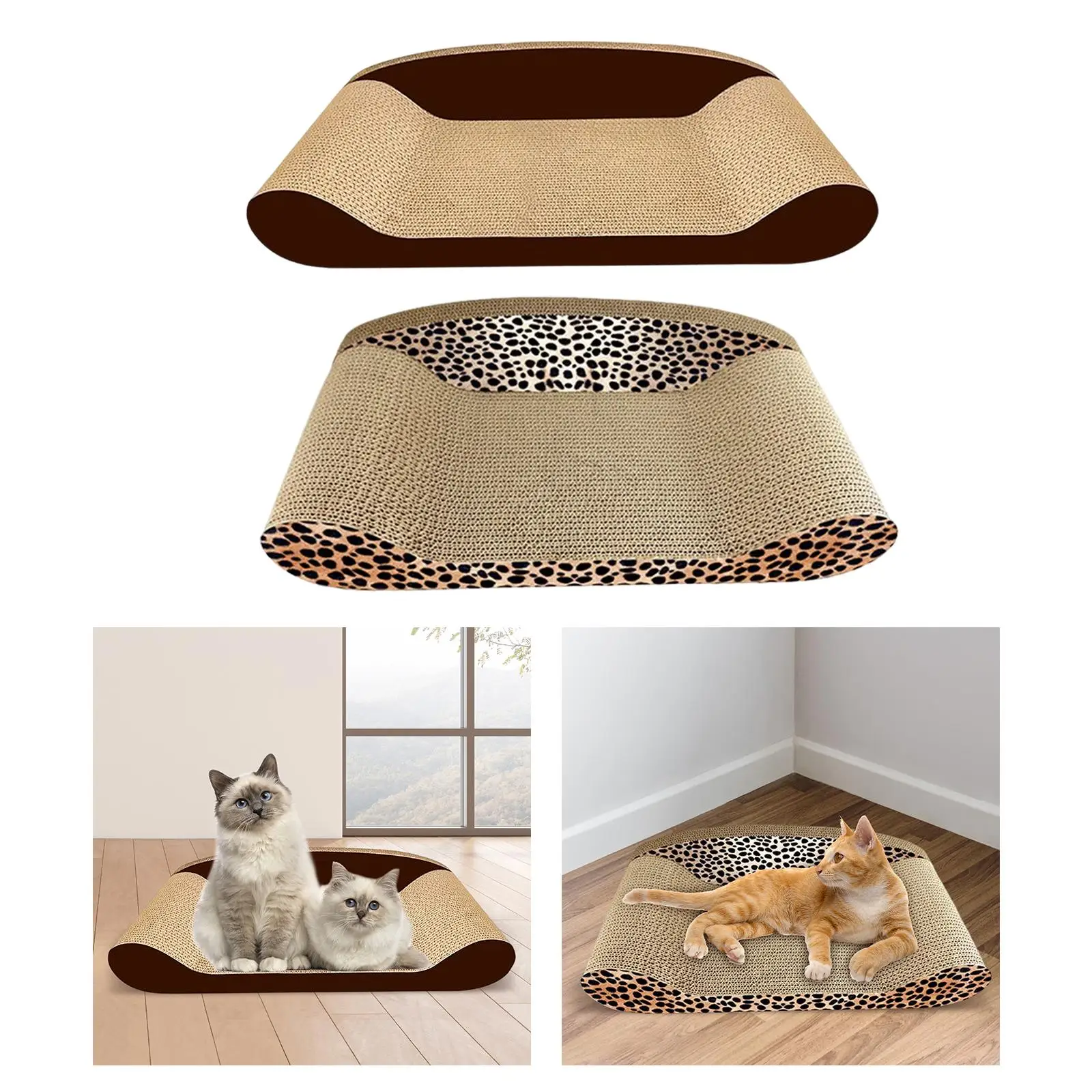 Cat Scratcher Sofa Scratching Board Bed Grind Claws for Kitten Pet Accessories