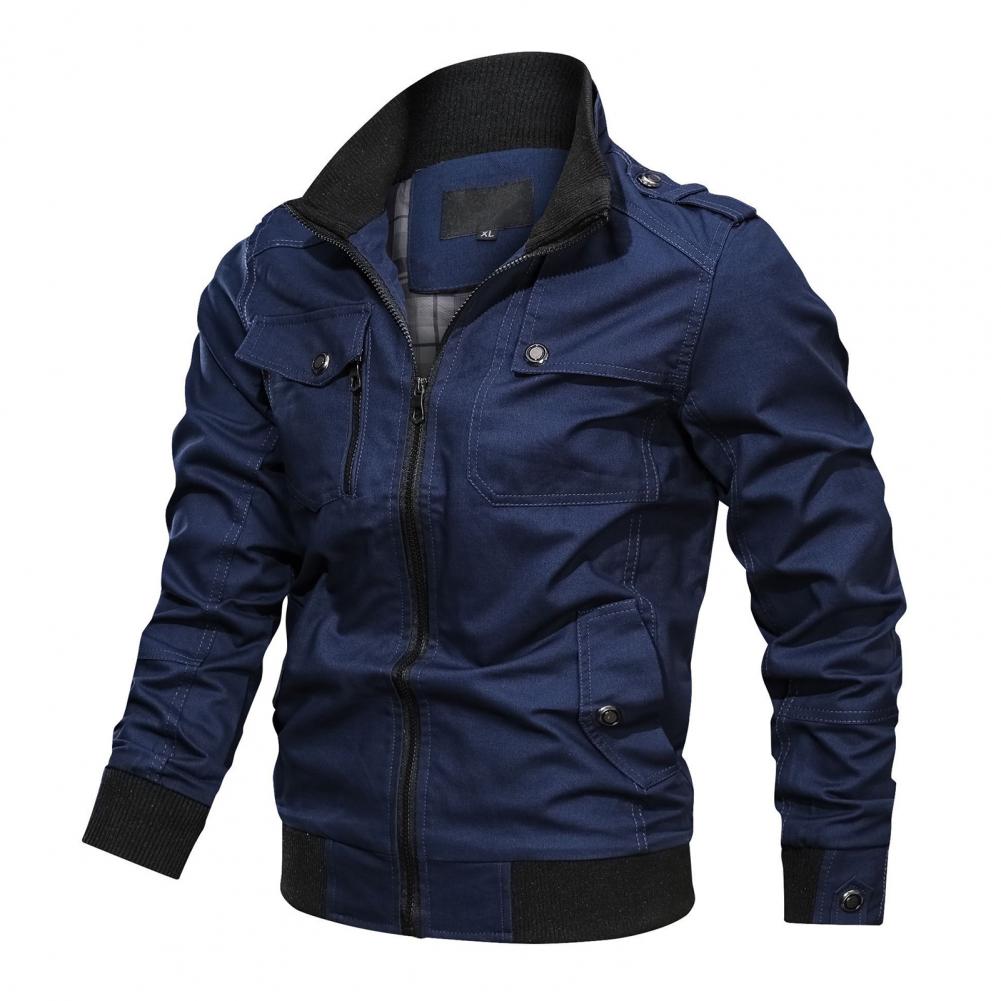 Title 12, Veste Cargo en coton pour hommes, blouson bomba...