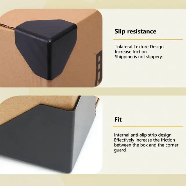 50pcs Moving Packaging Express Carton Corner Protection Three-Sided  Furniture Sheet Plastic Corner Anti-Collision Thickening - AliExpress