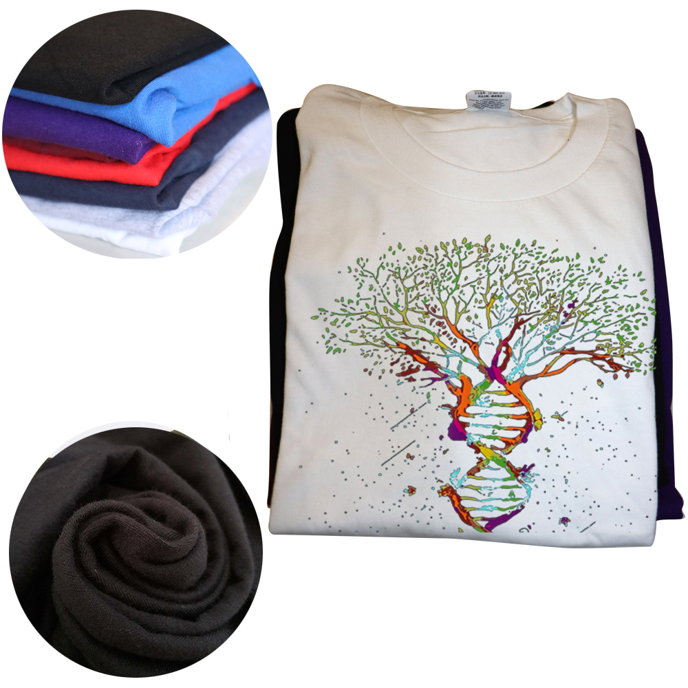 Lustige Baum des Lebens DNA Geek T-Shirts Grafik Baumwolle Streetwear Kurzarm Geburtstagsgeschenke Sommer Stil T-Shirt Herrenbekleidung – Detail 4