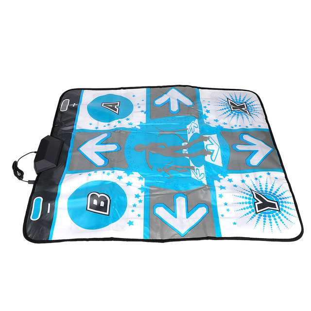 Gaming Step Foot Print Dance Pad Anti Slip Bodybuilding Home Revolution Mat  Blanket Video Arcade Fitness HD For Wii