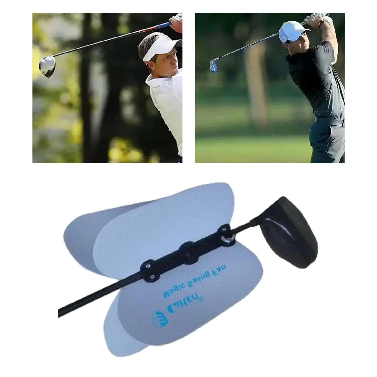 Golf Swing Fan Wind Resistance Equipment Trainer for Golfers of All Skill Levels