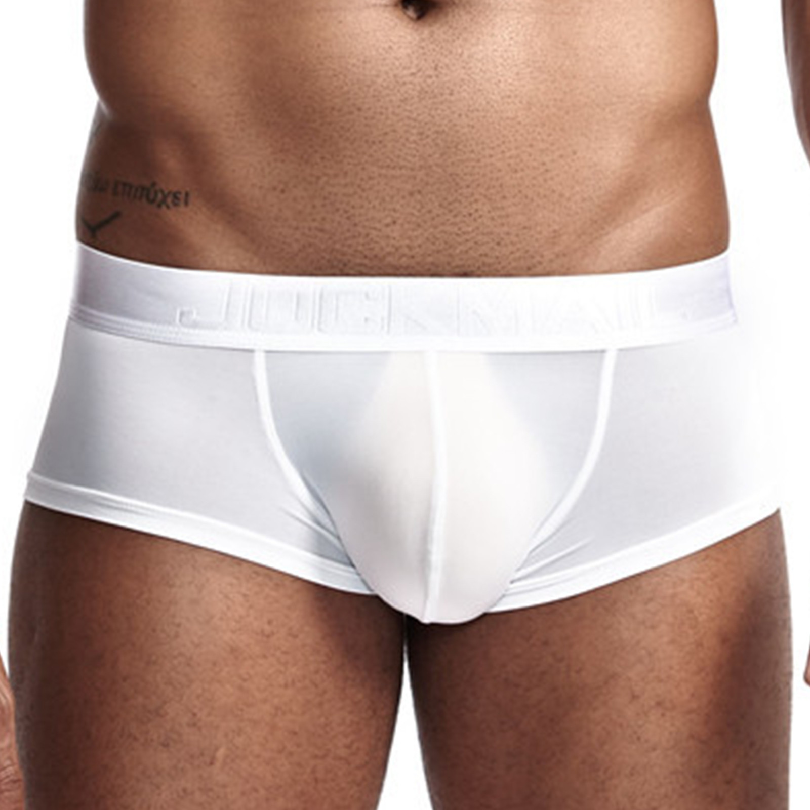 Title 17, Roupa interior masculina jockmail boxer de seda...