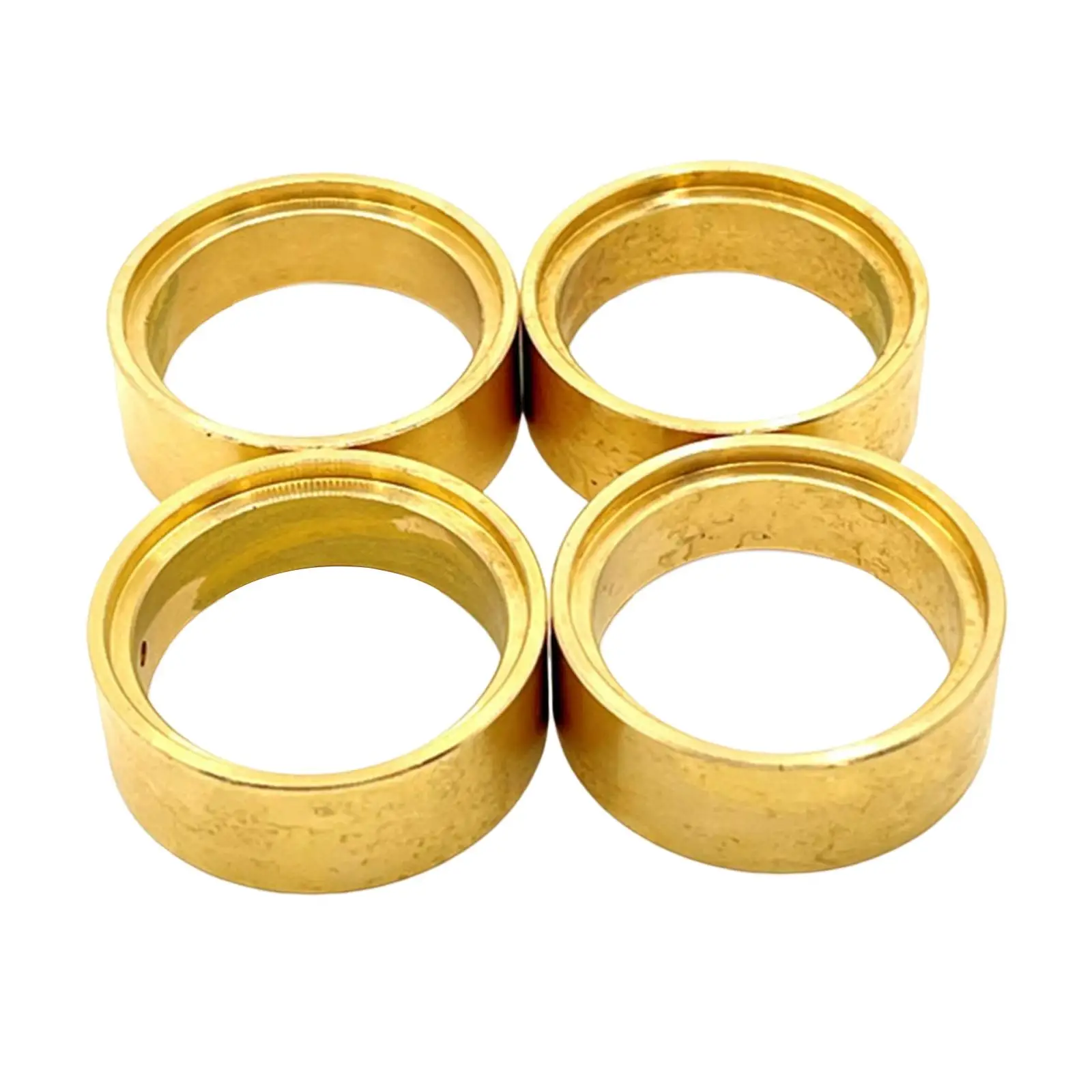 1:24Scale RC Brass Wheel Weights Wheel Rims Hubs Counterweight for Fcx24 Hobby Car Model Buggy Vehicles DIY Accessories