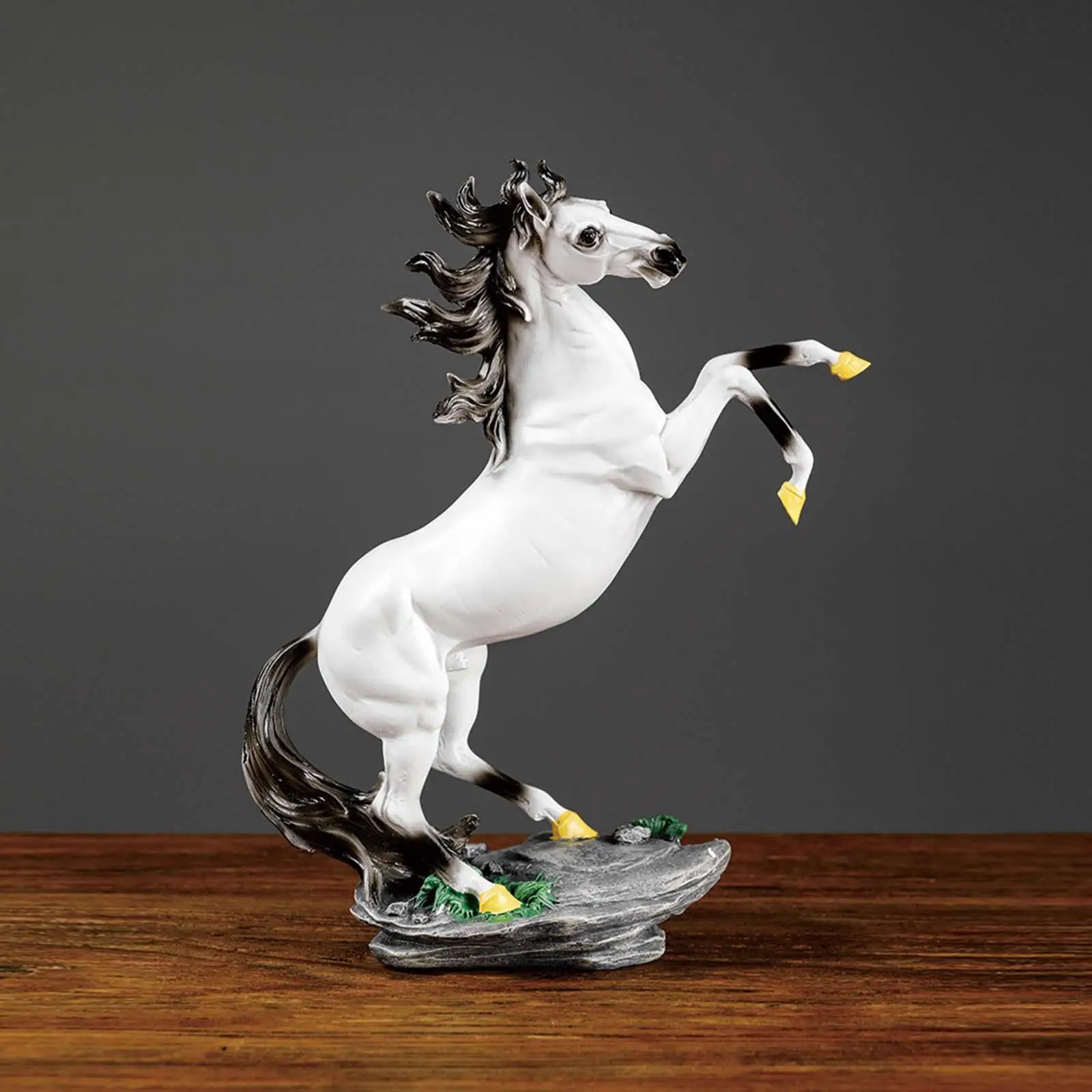 Horse Statue Resin Figurine Animal Sculpture for Home Decoration Gift