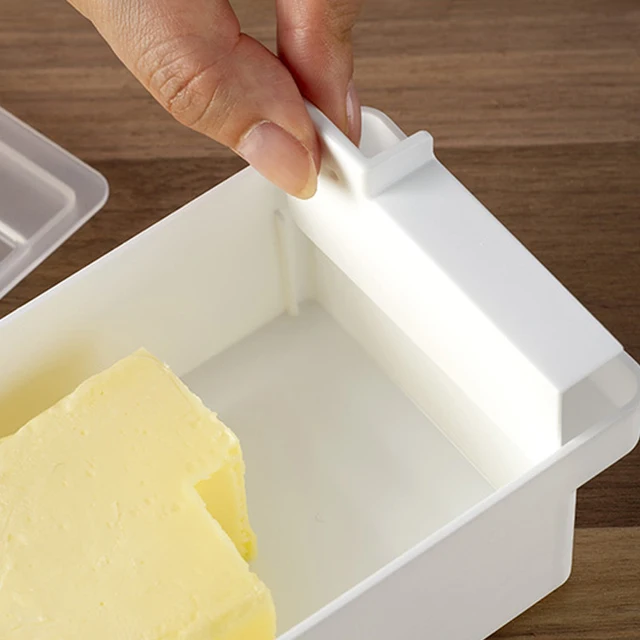 Butter Box Cheese Container with Lid and Cutter Slicer for Fridge - China  Kitchenware and Plastic Products price