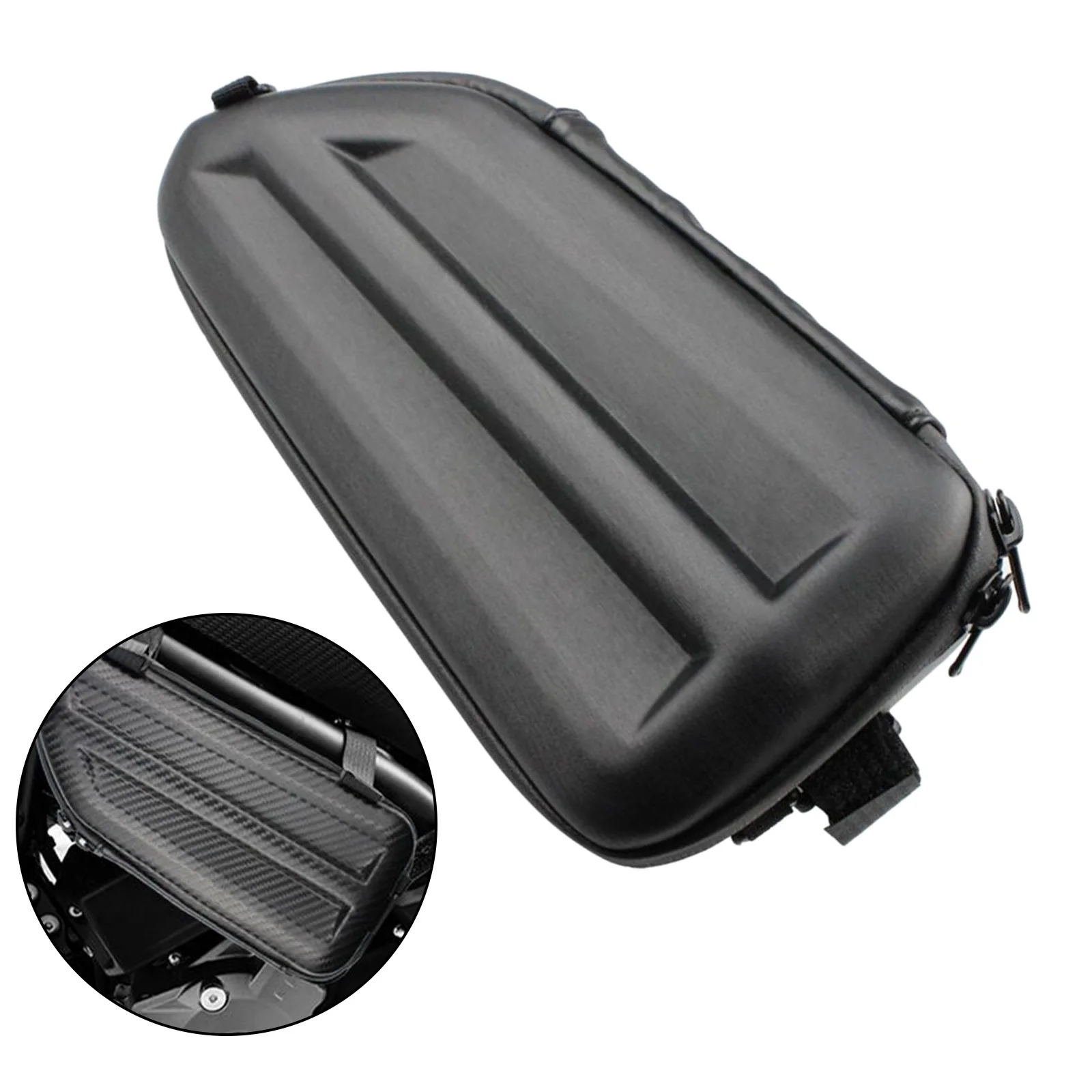 Bike  Bag, Triangle Bag Front Tube Water Resistant Waterproof Cycling  Pouch Storage Bag for Bike Pumps Repair Tools