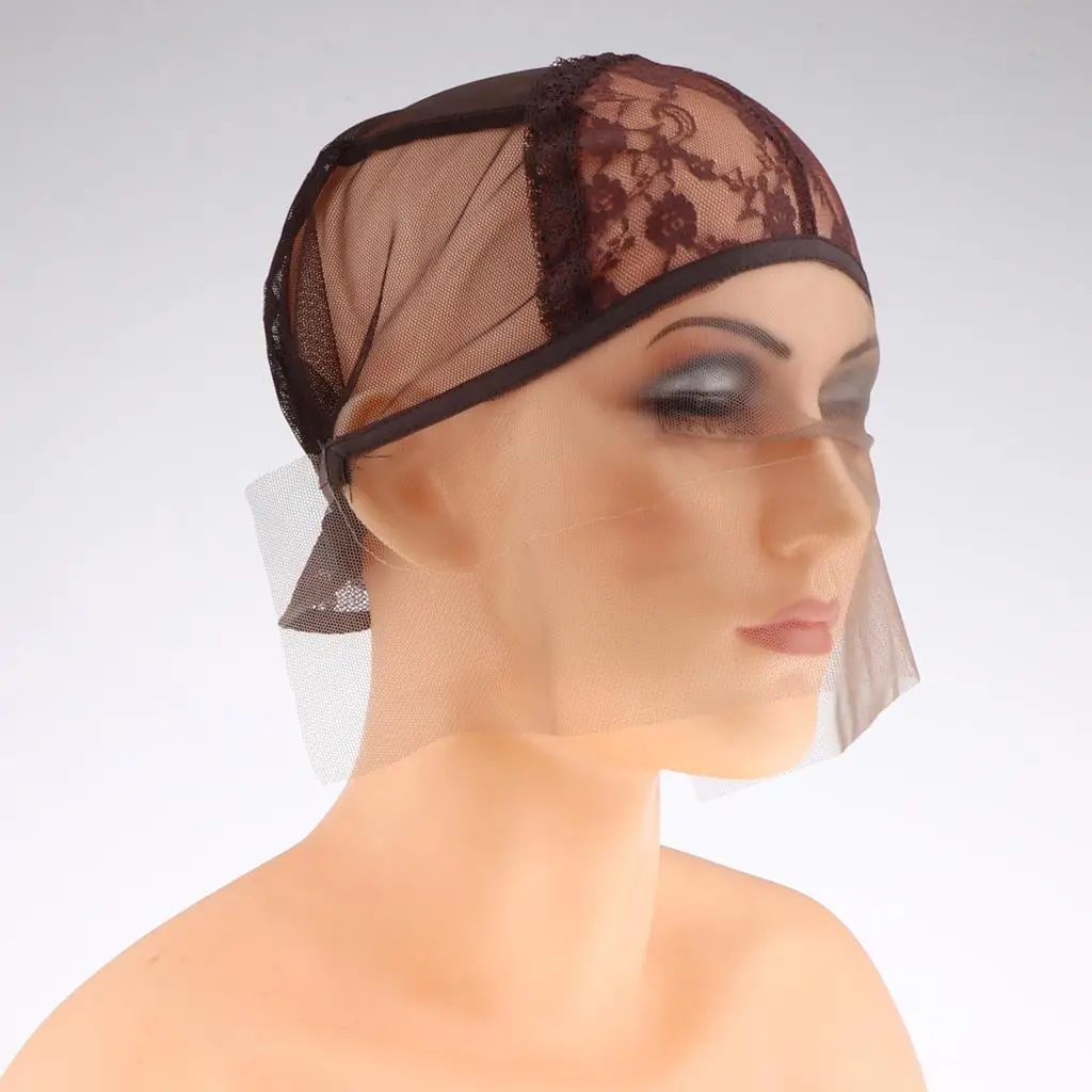  Lace Front Cap with Adjustable Straps for Making  Comfortable to Wear - Durable  Term Use