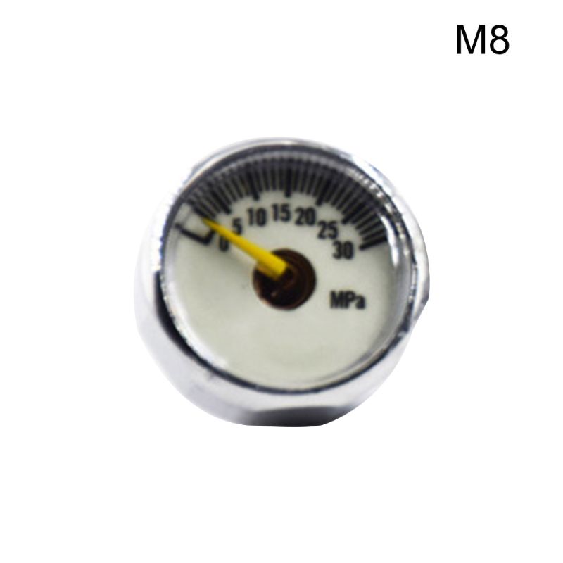 Description Picture 5 of itemTire Pressure Gauge Workmanship Design High Pressure Gauges Luminous Metal Pressure Gauge Diameter 25mm/0.9inches
