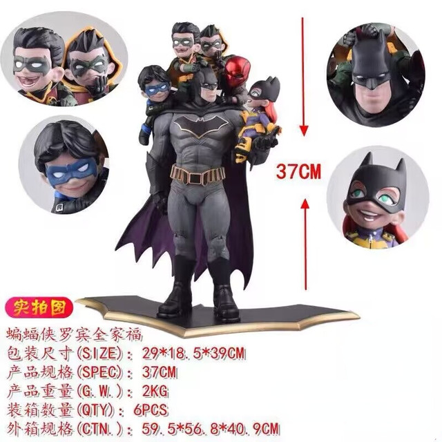 QMX Batman Family Q-Master Diorama Statue Family Photo Q Version 