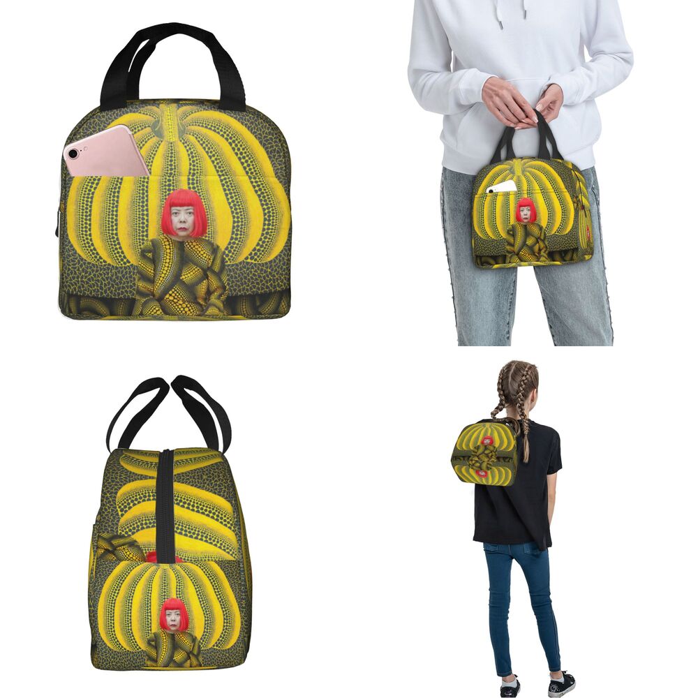 Yayoi Kusama Inspirado Dots Lunch Bag, Artista