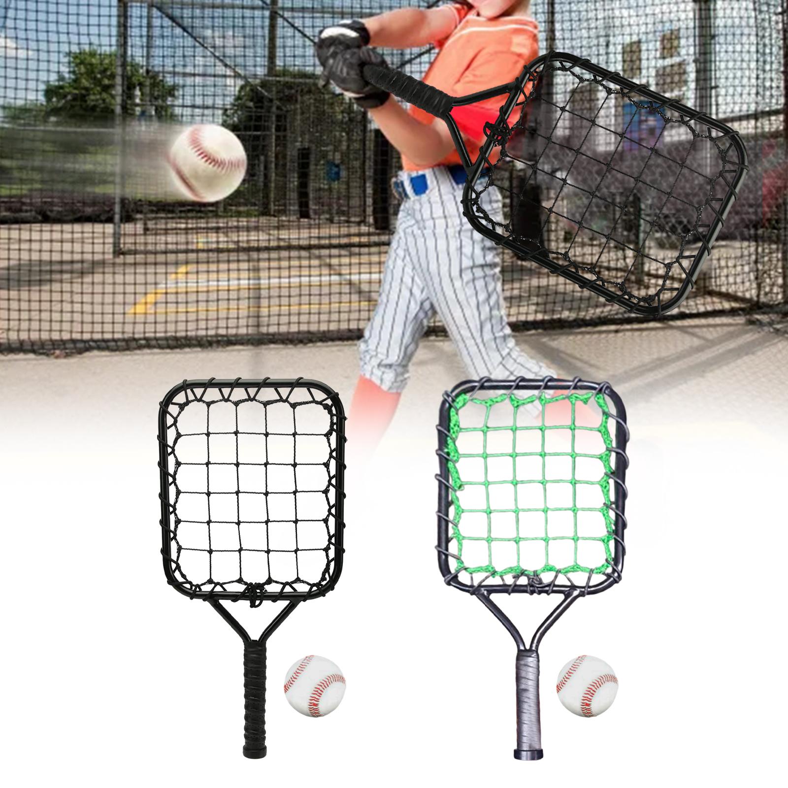 Baseball Racquet Ball Set Accuracy Practicing for Men Women Trainer Coaches