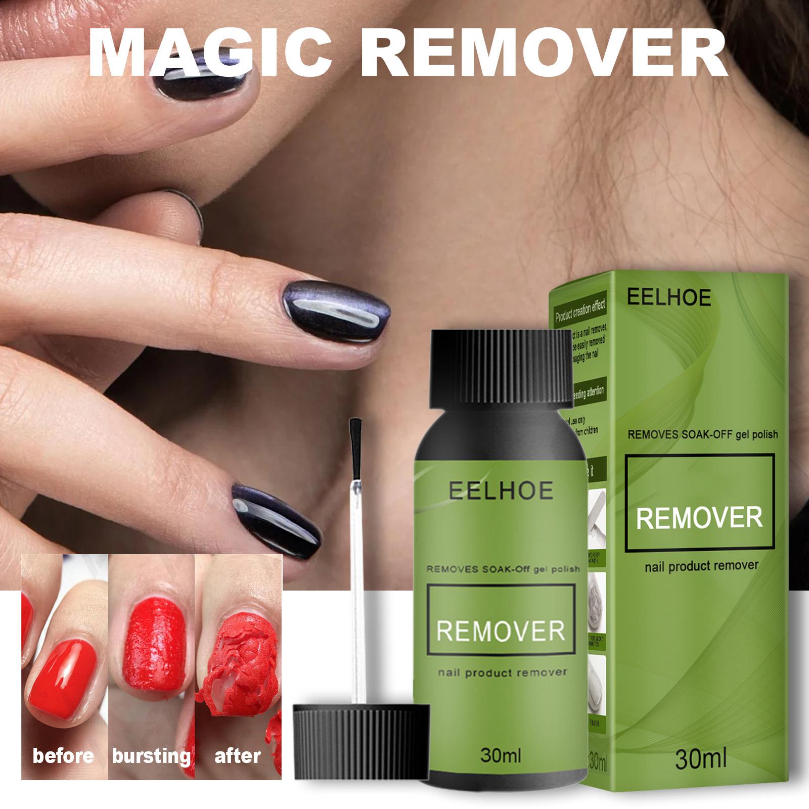 Nail Polish Remover Safe Quickly Natural Gifts for Nail Art Manicure Women Nail Polish Remover Gel Nail Remover Liquid 