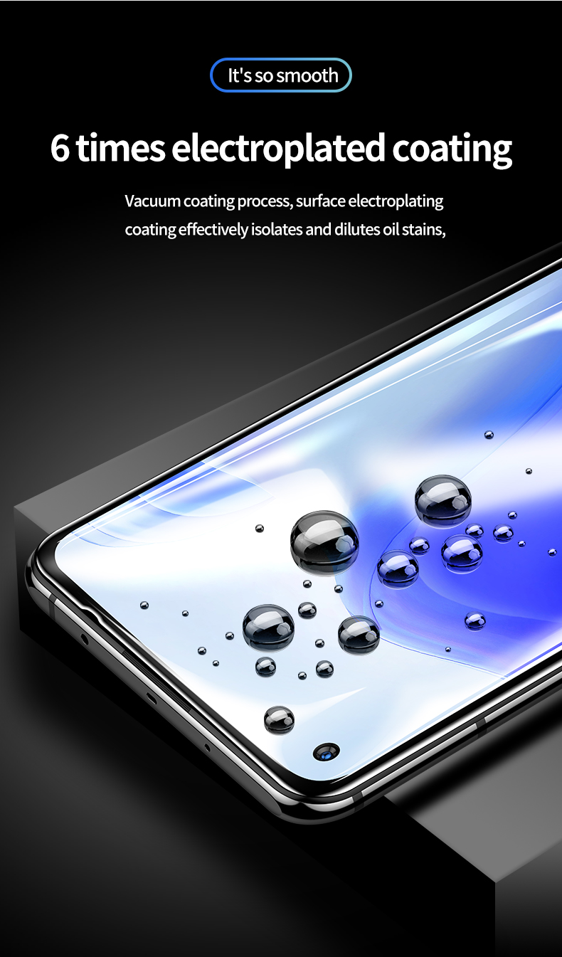 SmartDevil Screen Protector für Xiaomi Mi 12T 10T Pro Lite 11T 9T Gehärtetem Glas Anti-fingerprint Volle Abdeckung HD Anti Blue Ray – Detail 14