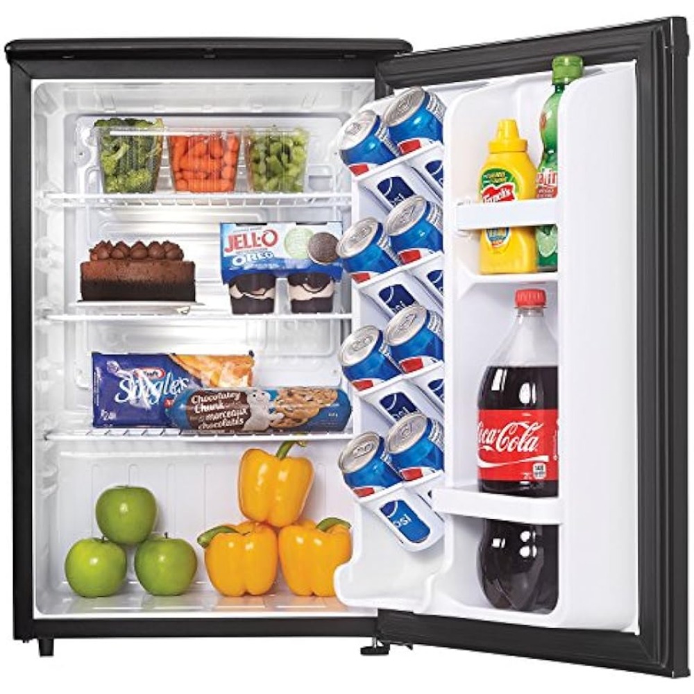 Title 3, Danby DAR026A1BDD-6 2.6 Cu.Ft. Mini Fridge, Com...