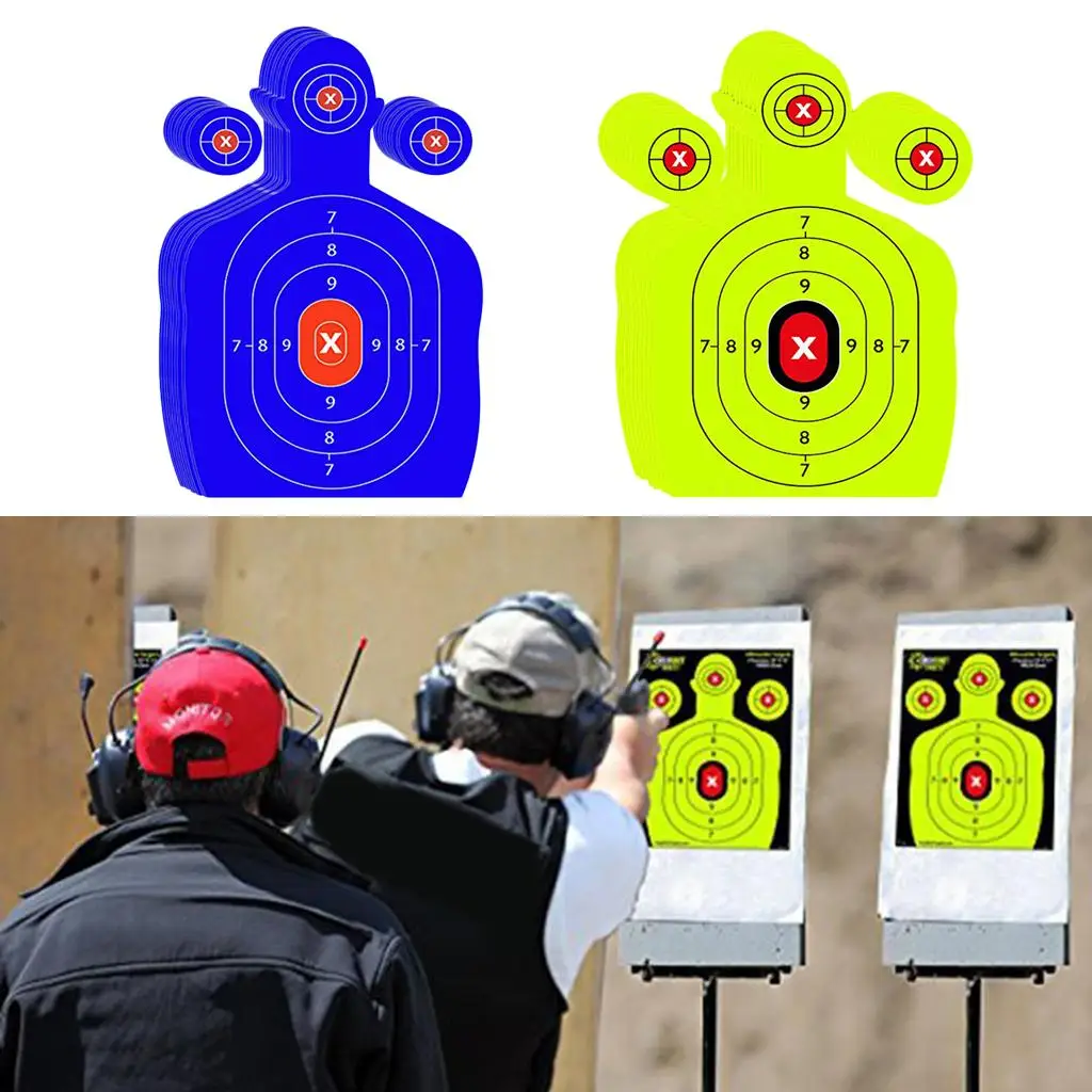 10pc  Paper  Reactivity Hunting Training Target Stickers