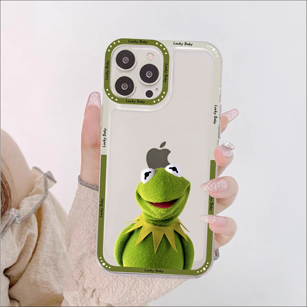 Чехол для телефона kermit the frog для iPhone 13 14 Pro Max XS XR 12 11 Pro  13 Mini 6 7 8 Plus, мягкая прозрачная задняя крышка | AliExpress