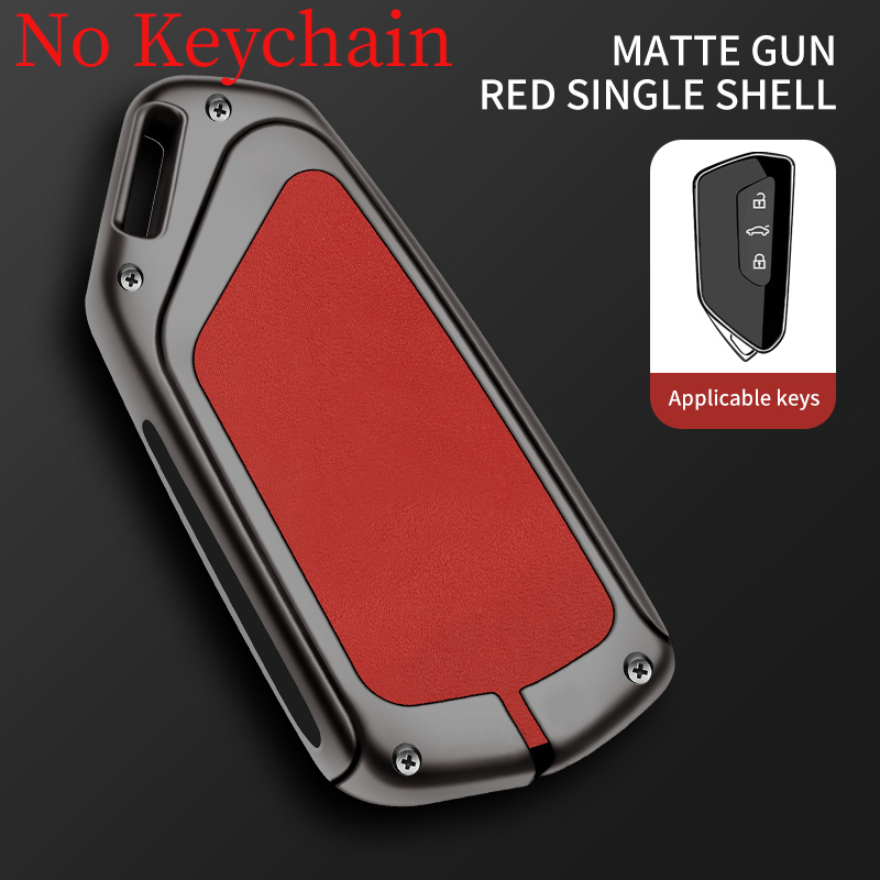 Custodia per chiave auto in pelle metallica Shell per VW Volkswagen Golf 8 MK8 per Skoda Octavia A8 SEAT Leon MK4 2022 custodia protettiva Fob 21 Custodia per chiave auto in pelle metallica Shell per VW Volkswagen Golf 8 MK8 per Skoda Octavia A8 SEAT Leon MK4 2022 custodia protettiva Fob - Sd90ebfc786074e17a2f760d8bc59b09aJ