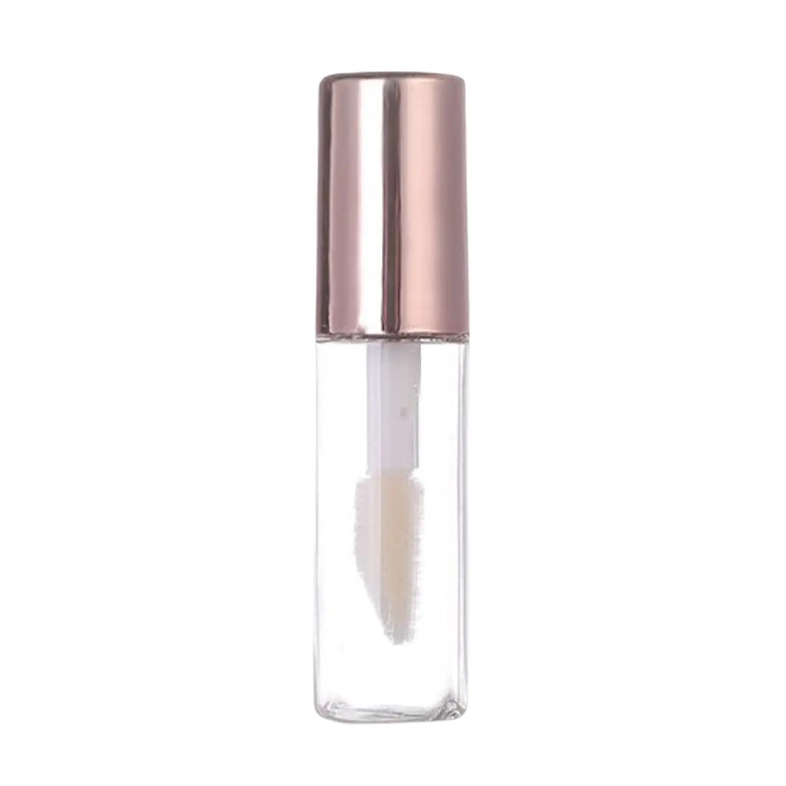 Lipgloss Container with Insert Stoppers Cute Empty for DIY Cosmetic Samples