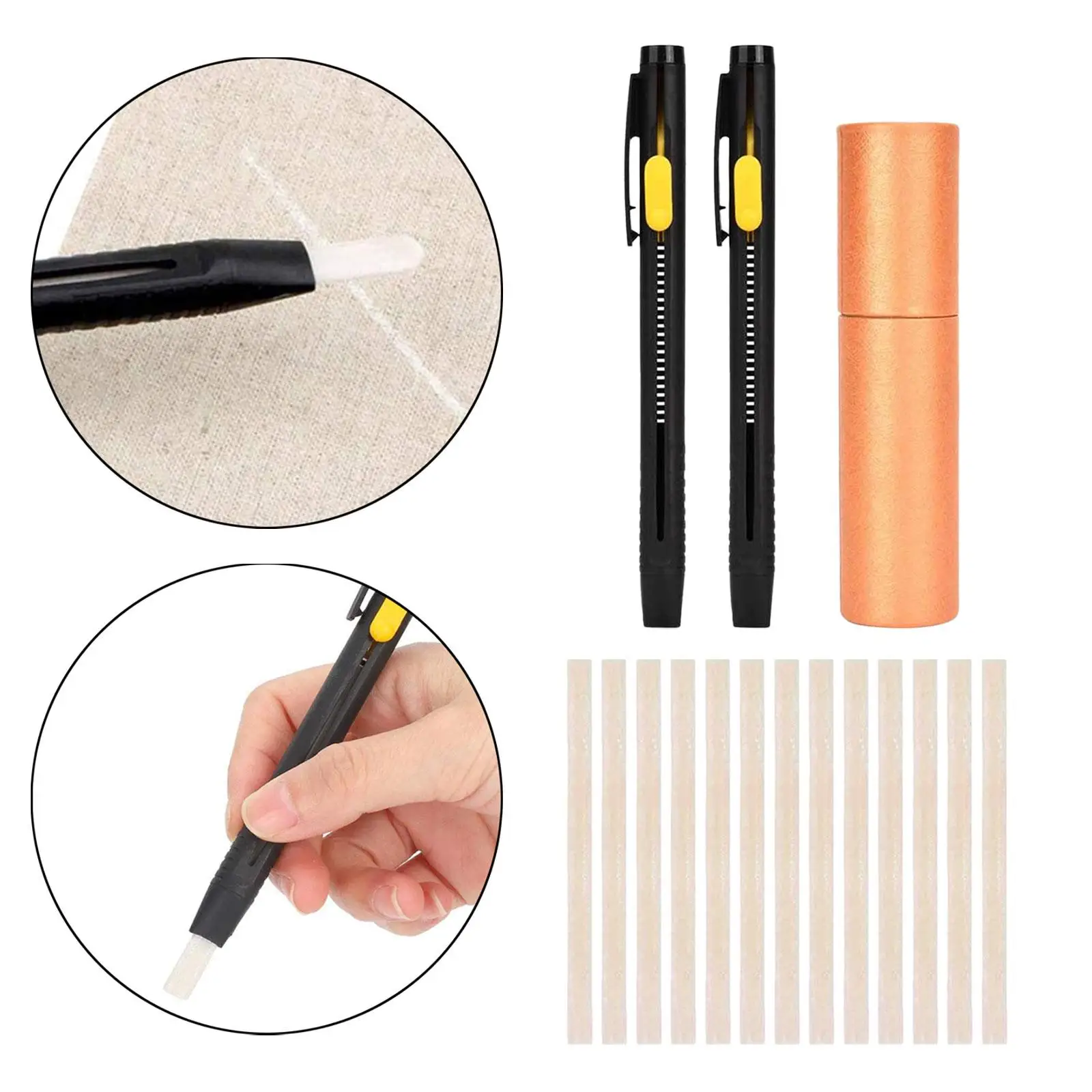 Sewing Marking Pencil Professional Portable Fabric Chalk Tailor Chalk for Home