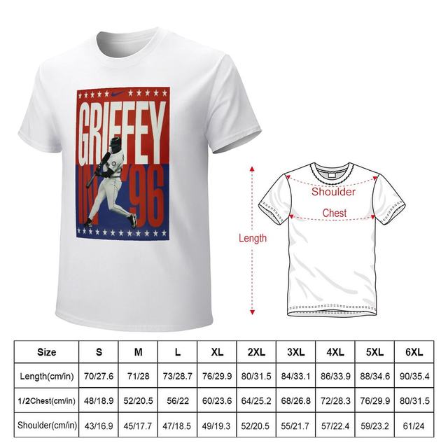 Ken Griffey Jr Swing Man T-Shirt Cotton Tee Shirt S-5Xl - AliExpress