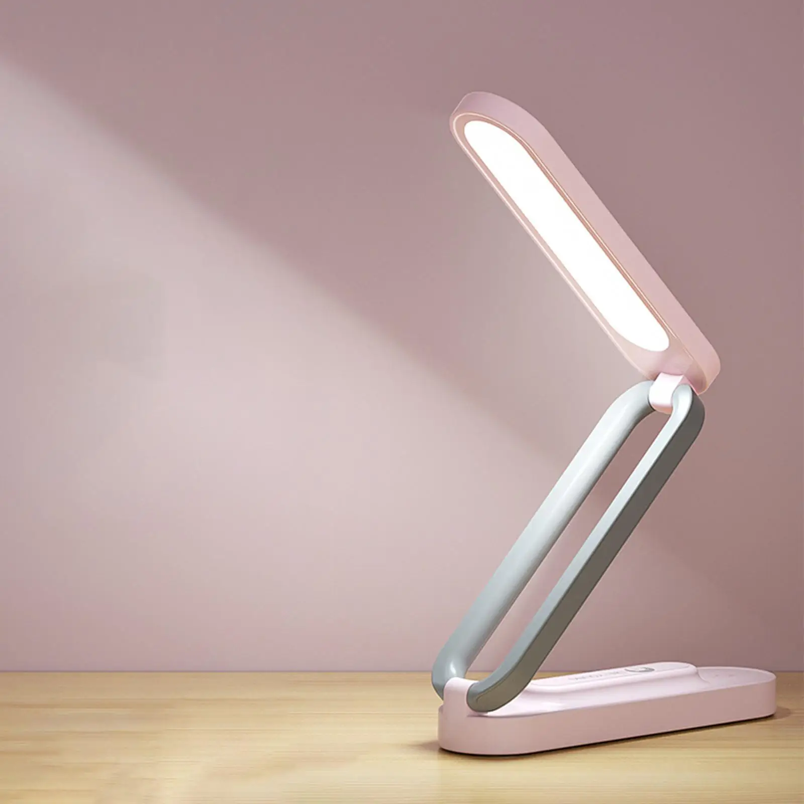 Rechargeable Table Light Eye Caring 3 Lighting Modes LED Folded Desk Lamp Night Light for Home Working Bedroom Children Student