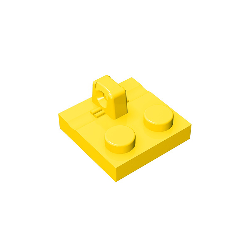 Gobricks GDS-825 Hinge Plate 2 x 2 Locking with 1 Finger on Top compatible with lego 92582 pieces of children's DIY