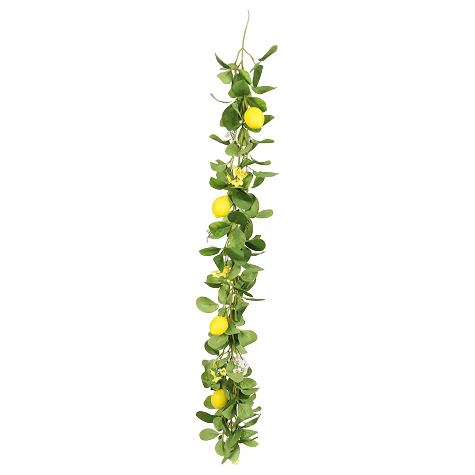 Artificial Lemon Garland Decoration Decor Faux Hanging for Wedding Valentines Day Party Home Decoration Summer