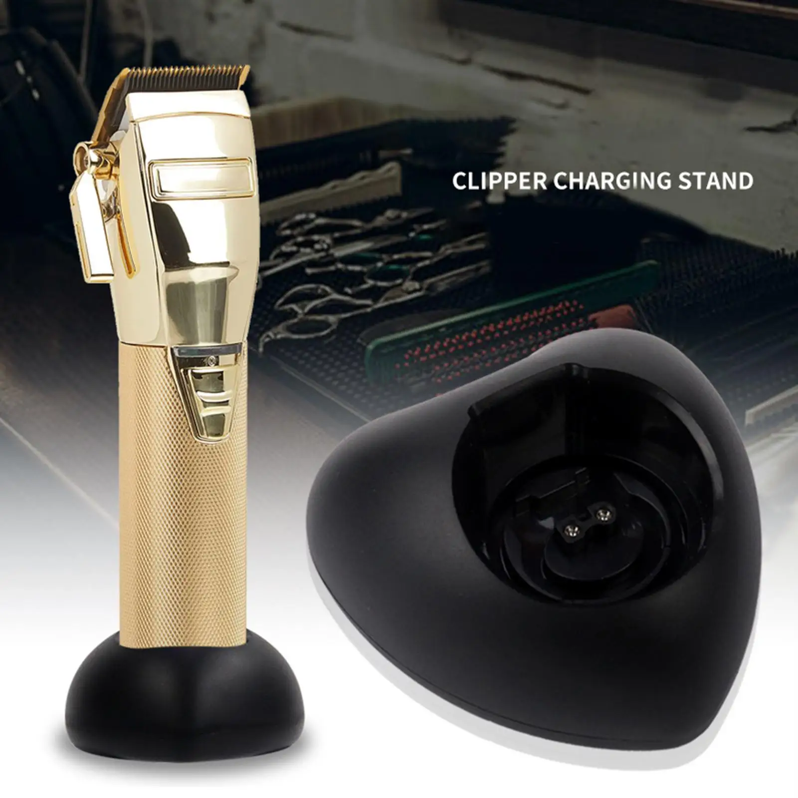  Clipper Charging Stand Replacement  Vertical Charging Base for 8700GCN 787GCN Fast Charging Barber Clipper Tools
