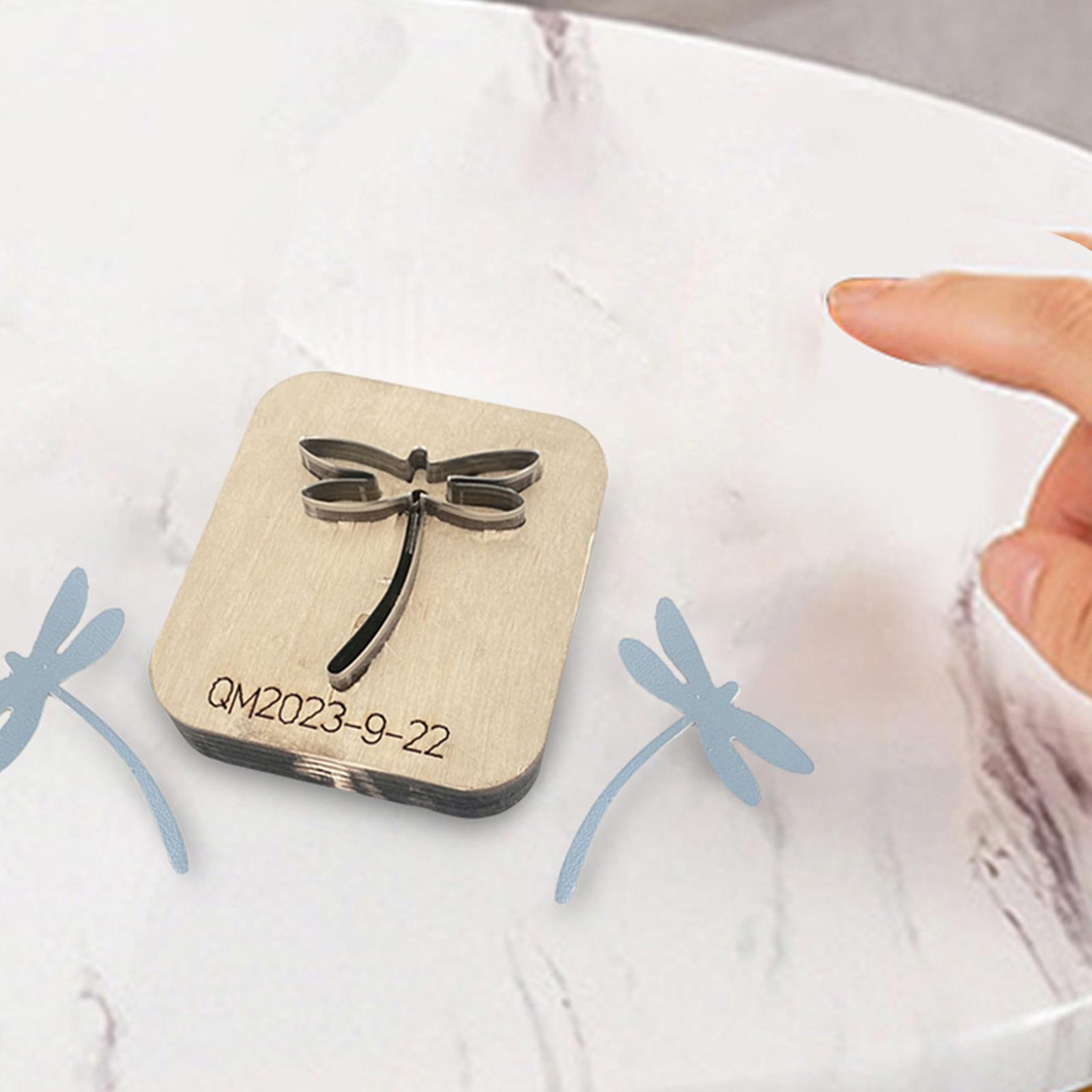 Leather Cut Mould Dragonfly Simple to Use Portable Home Stable Wooden Cutting Die Starter Practical Cutting Tool Scrapbook DIY