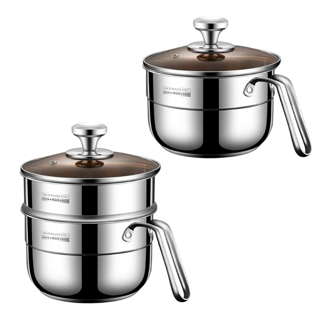 Stainless Steel Porridge Pot  Stainless Steel Cooking Pot - Kitchen Pot  Cooking - Aliexpress
