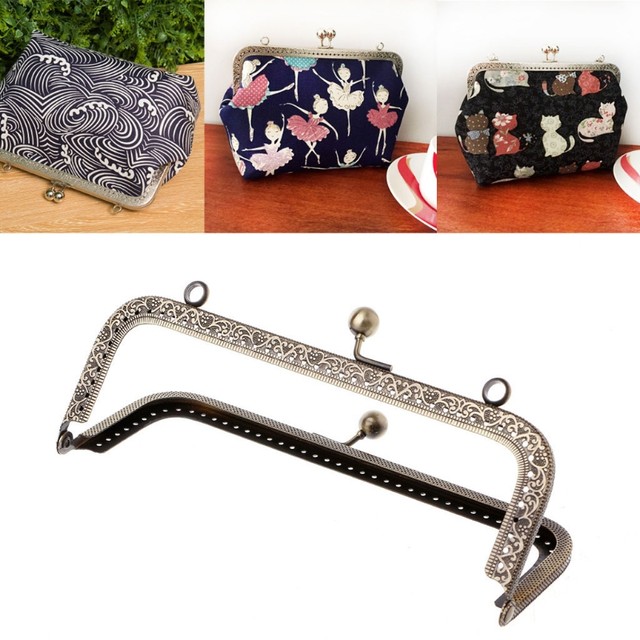 Fashion Metal Frame Kiss Clasp Lock For Handbag Purse Coin Bag DIY