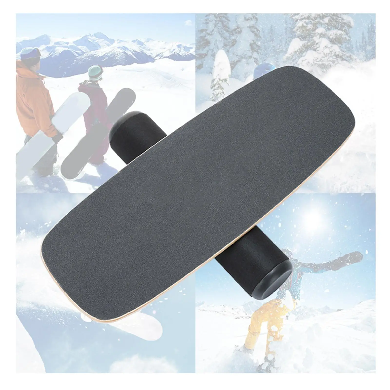 Balance Board Trainer Exercise Equipment Core Strength Balance Training Stability Roller Gym Balancing Board for Snowboard